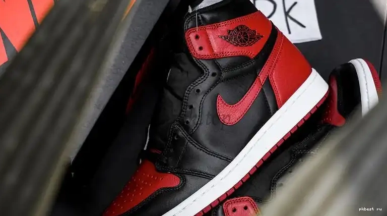TO Jordan Banned MATERIALS PK READY RETAIL 1 SHIP GOD High 2016 Bred Retro 0508